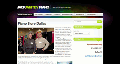 Desktop Screenshot of jackwhitbypiano.com